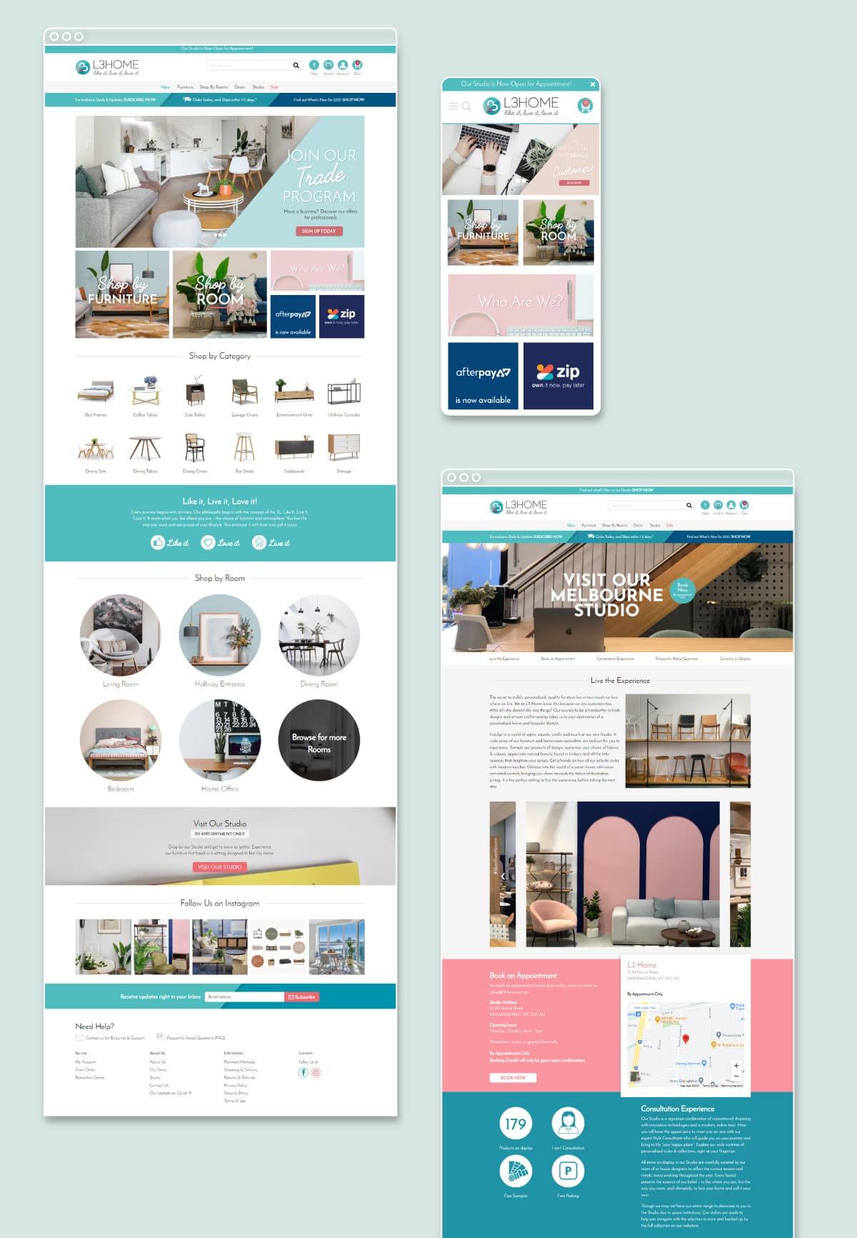 L3 Home — Branding