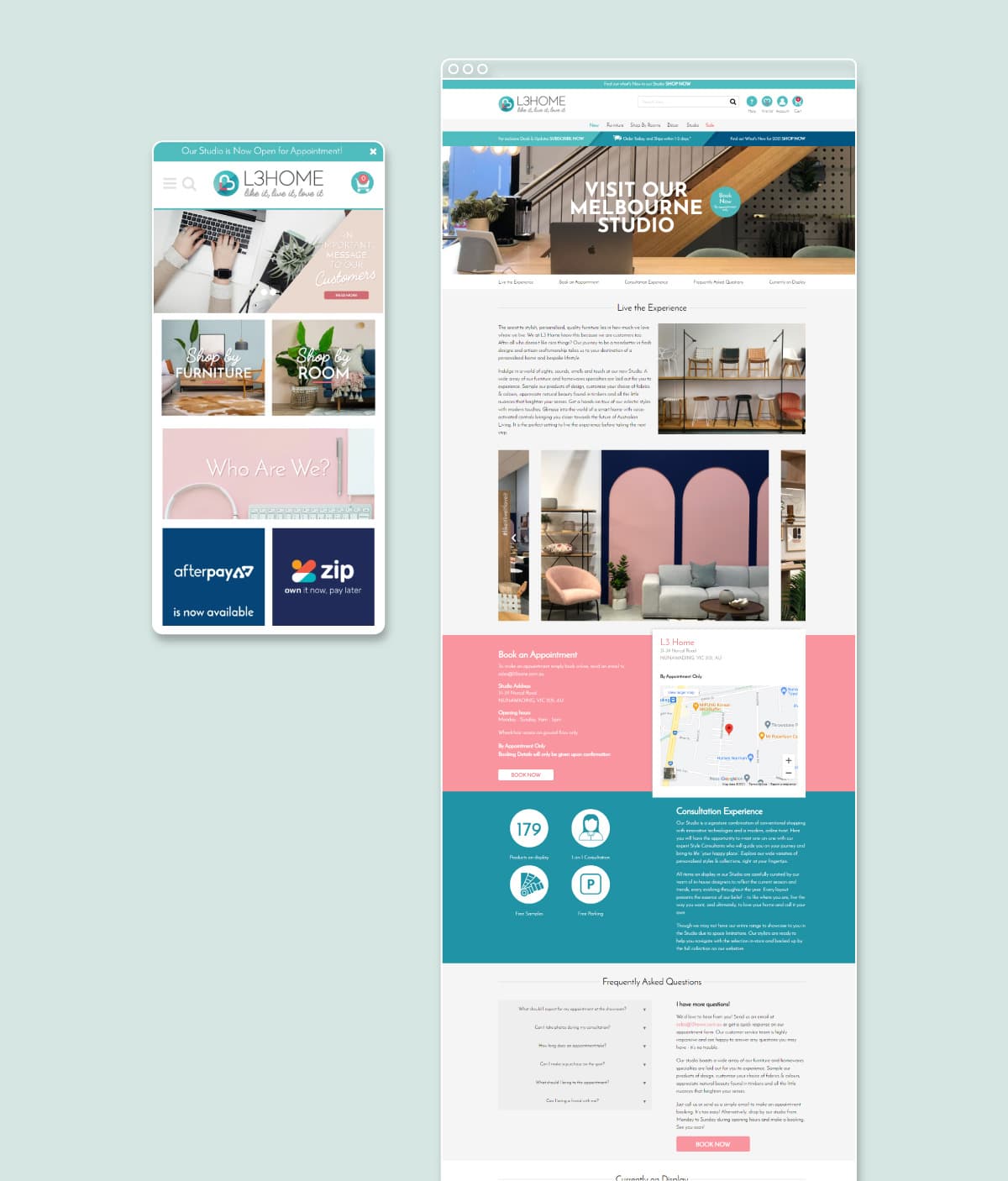 L3 Home — Branding
