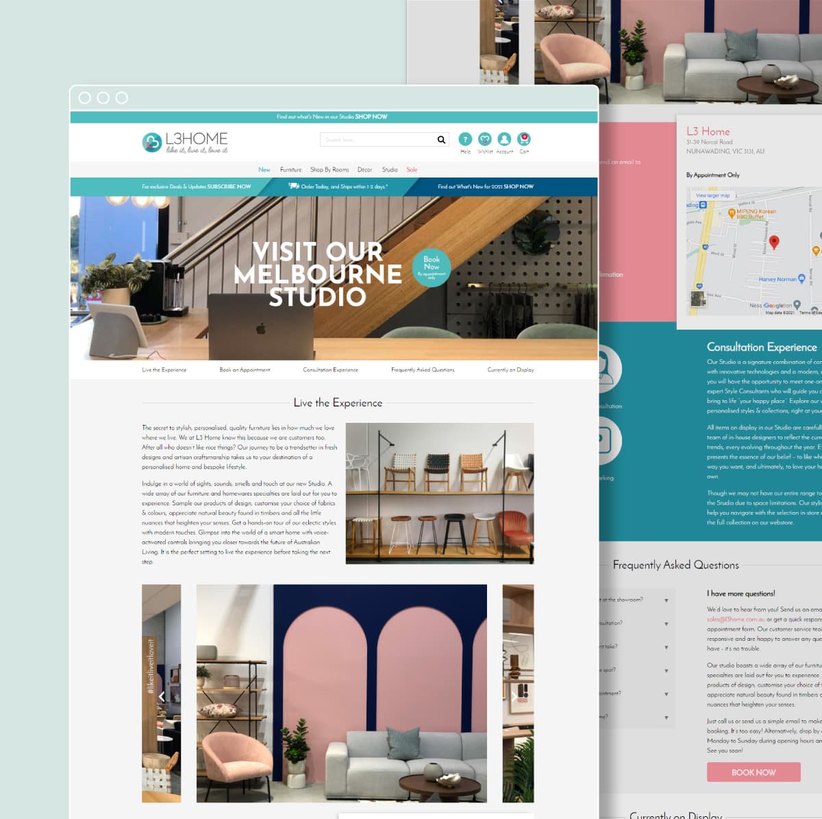 L3 Home — Branding