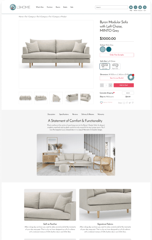 Product Listing