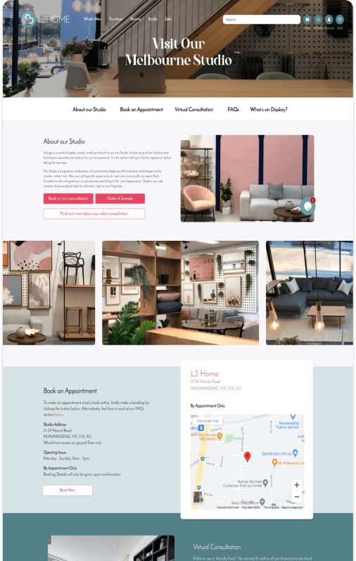 Studio Page